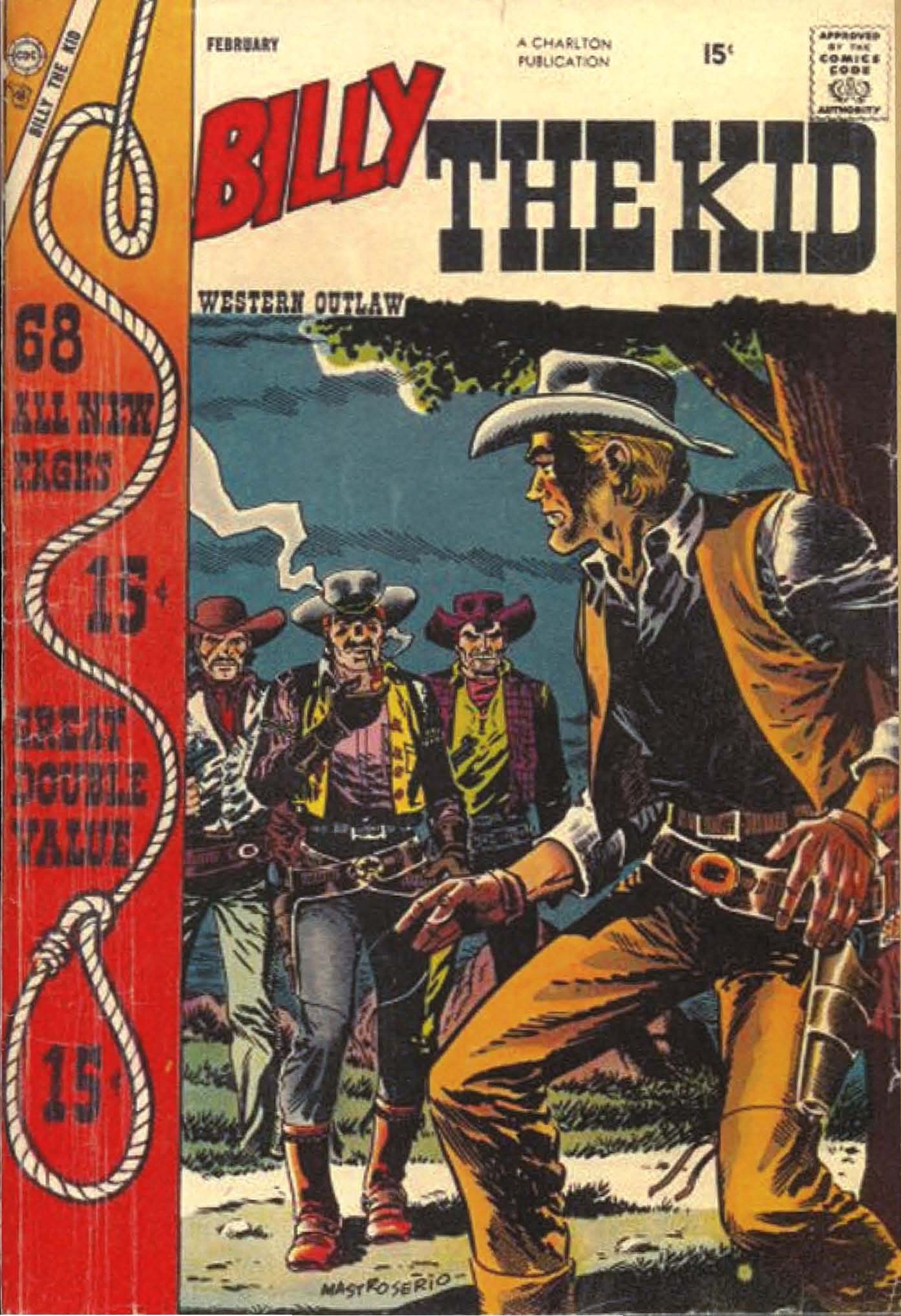 Comic Book Cover For Billy the Kid 11