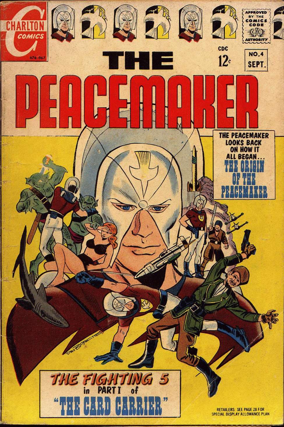 Comic Book Cover For Peacemaker 4