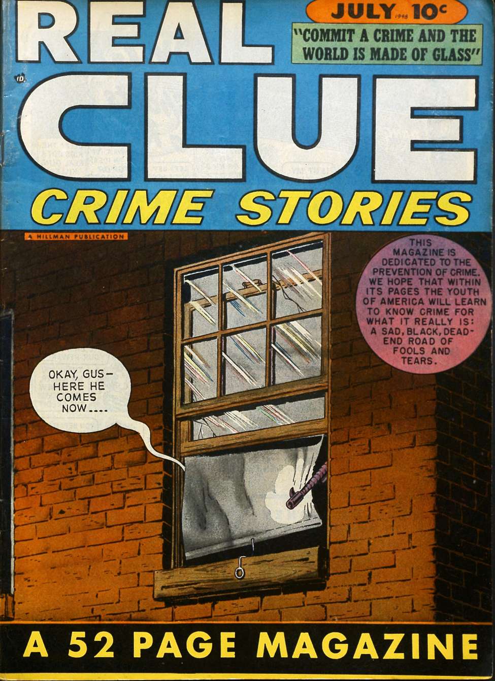 Book Cover For Real Clue Crime Stories v3 5