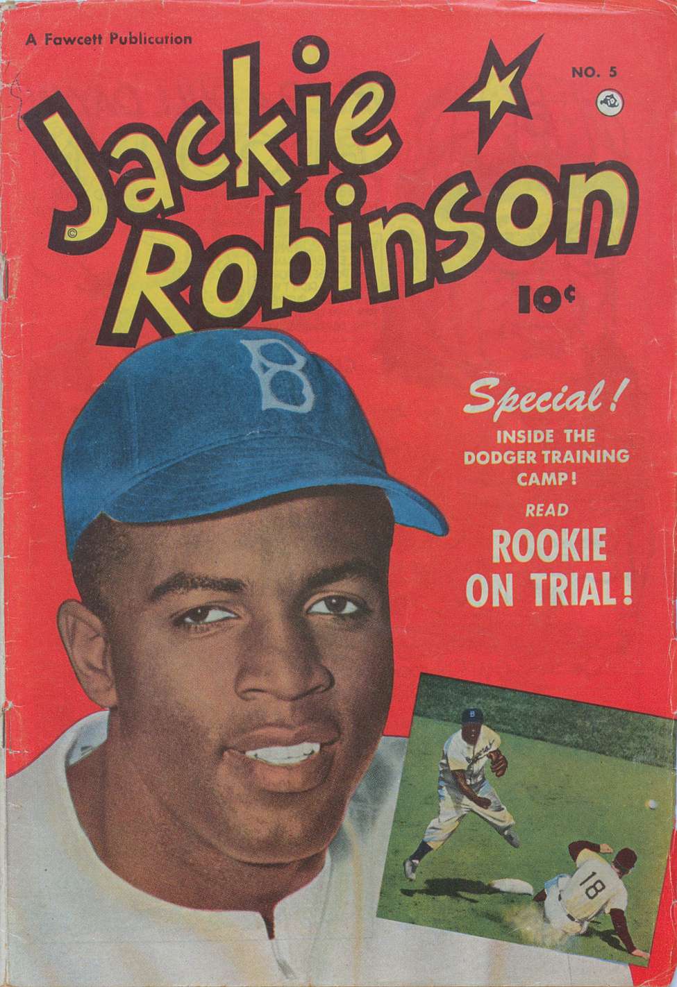 Book Cover For Jackie Robinson 5