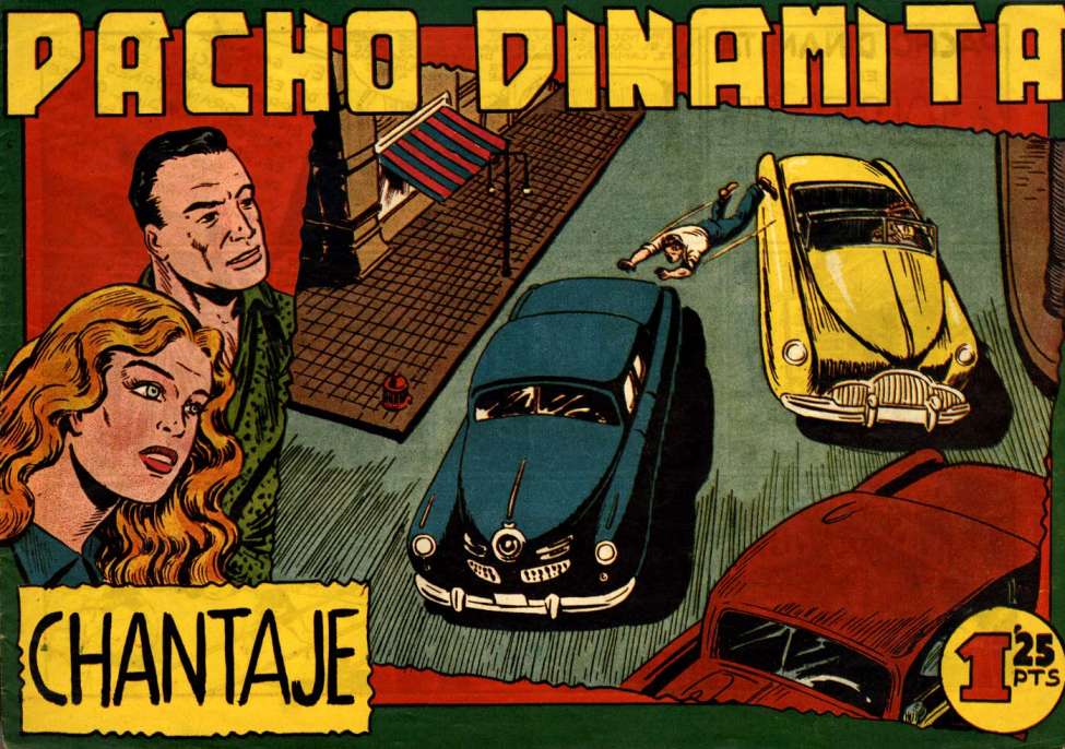 Comic Book Cover For Pacho Dinamita 17 - Chantaje