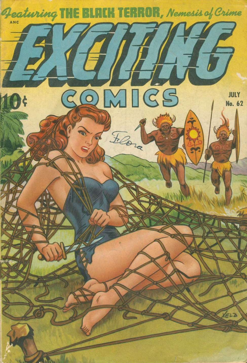 Book Cover For Exciting Comics 62