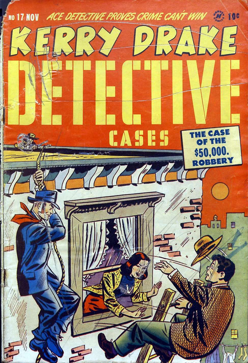 Comic Book Cover For Kerry Drake Detective Cases 17