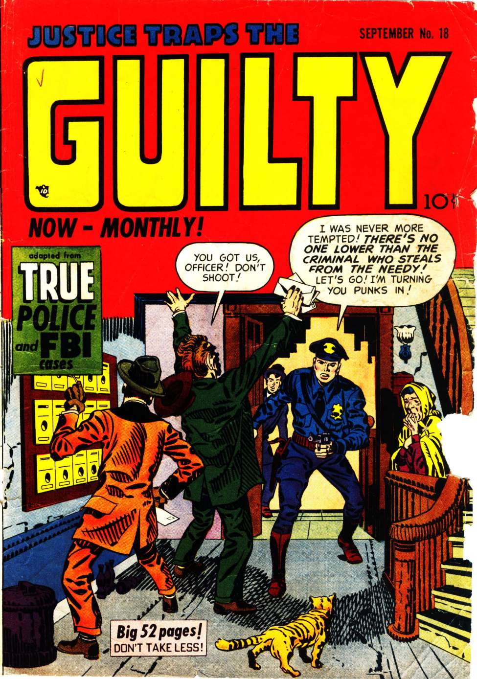 Book Cover For Justice Traps the Guilty 18