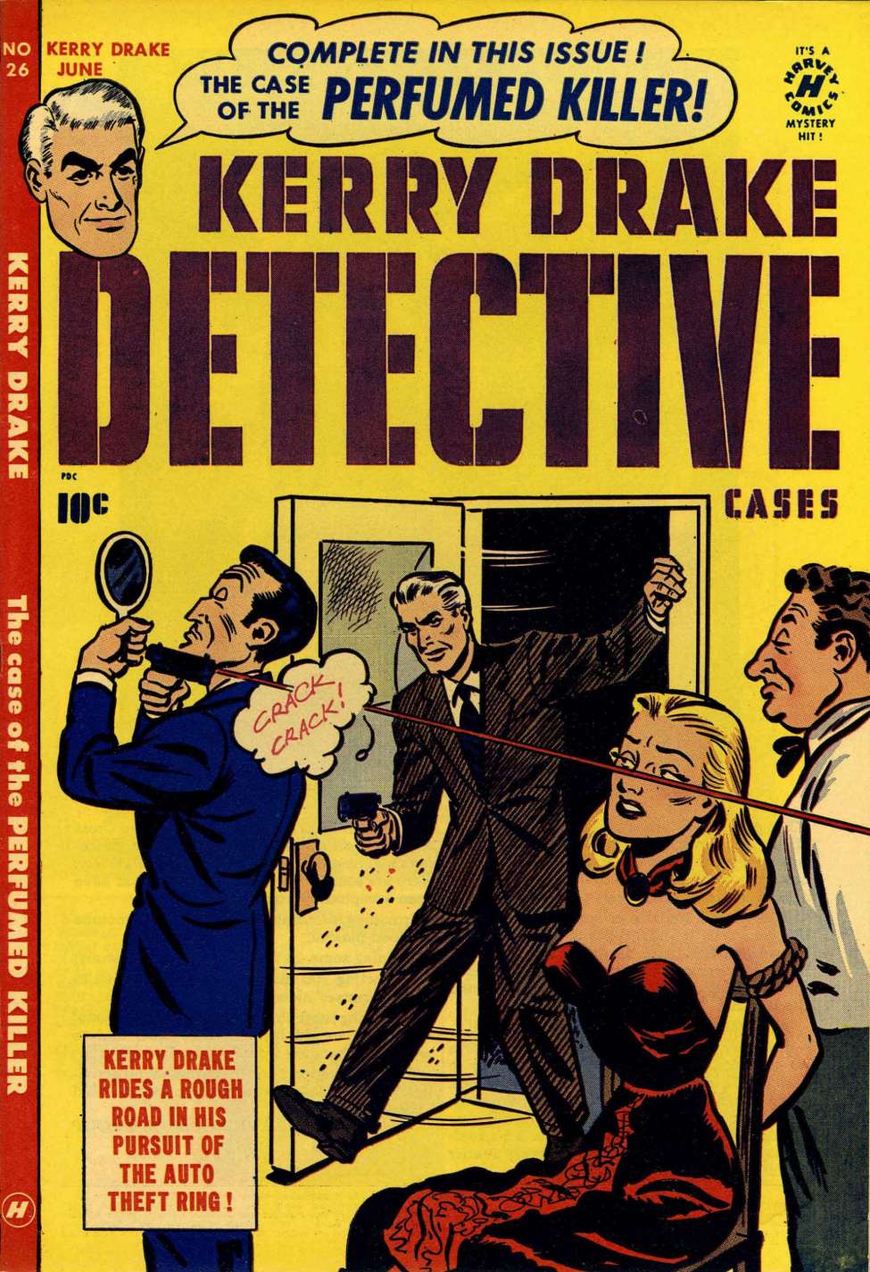 Comic Book Cover For Kerry Drake Detective Cases 26 - Version 2