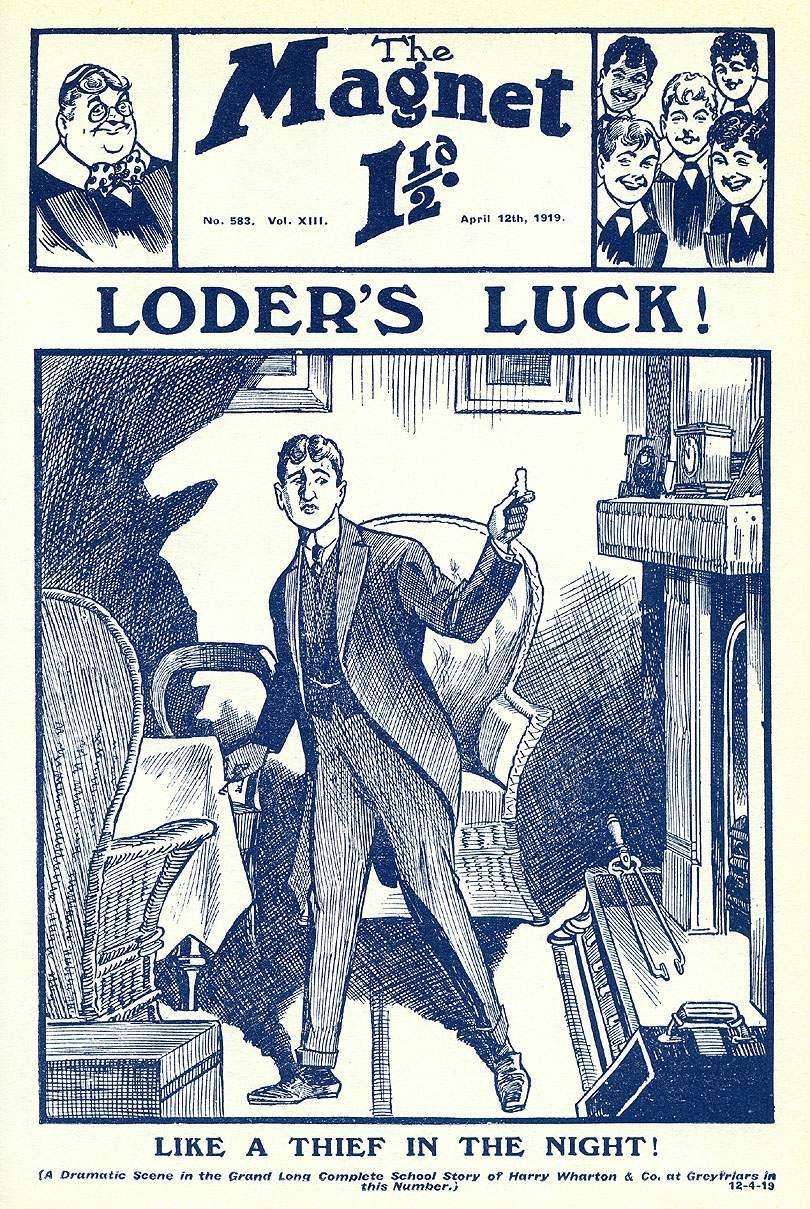 Book Cover For The Magnet 583 - Loder's Luck!
