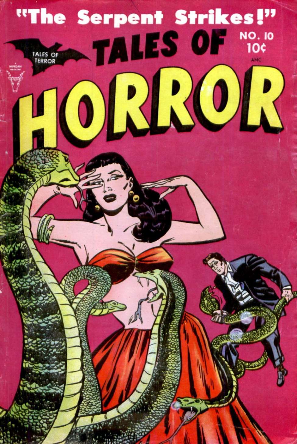 Comic Book Cover For Tales of Horror 10