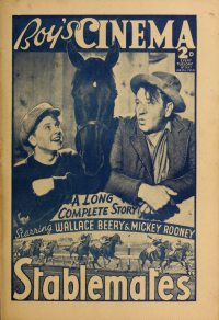 Large Thumbnail For Boy's Cinema 997 - Stablemates - Wallace Beery - Mickey Rooney