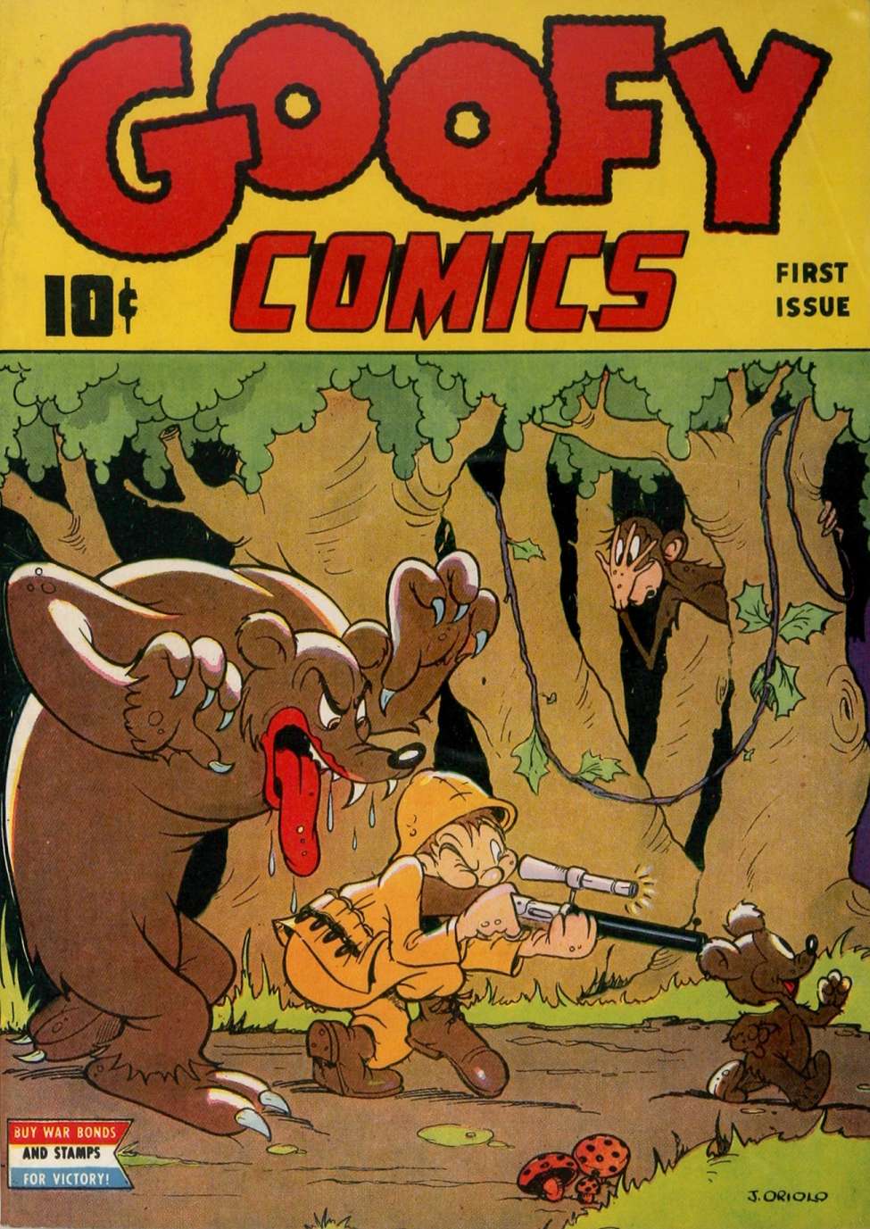 Comic Book Cover For Goofy Comics 1 - Version 1