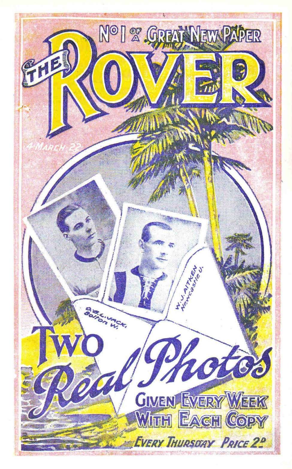 Book Cover For The Rover 1