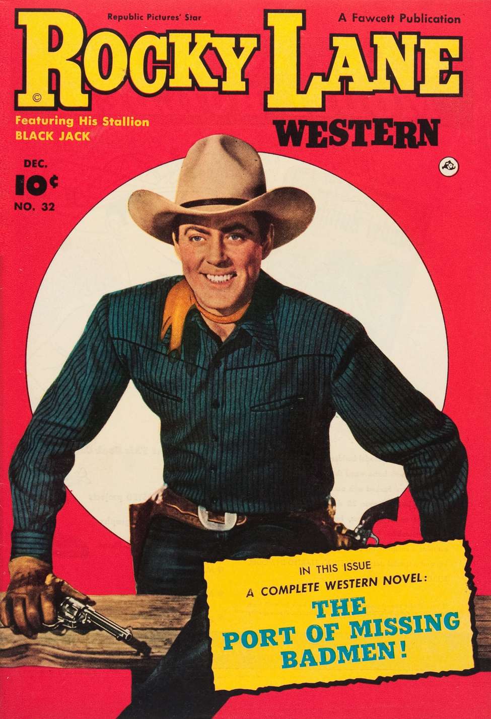 Book Cover For Rocky Lane Western 32 - Version 2