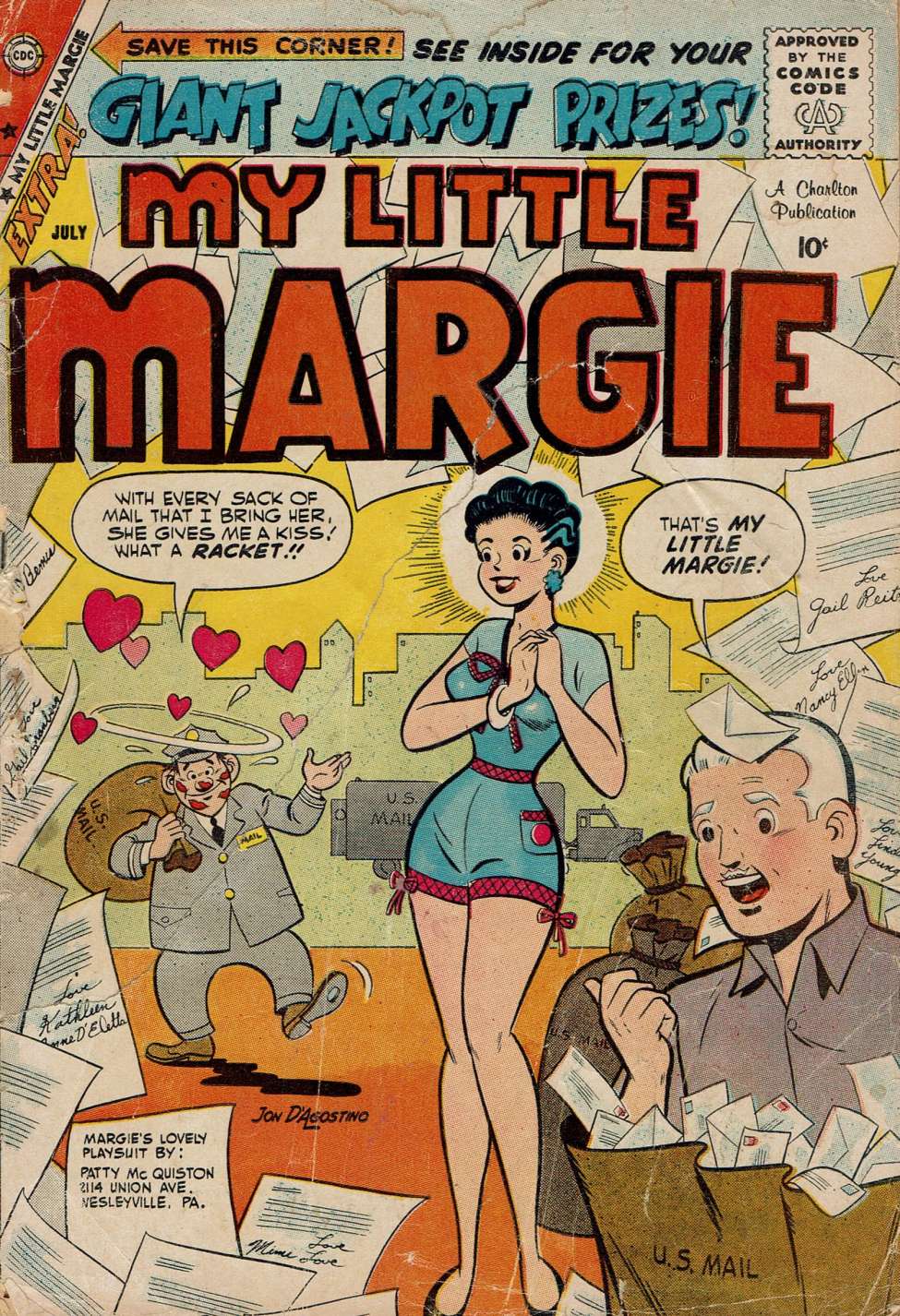 Book Cover For My Little Margie 25