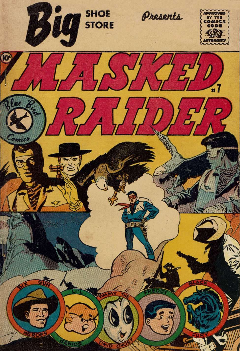 Book Cover For Masked Raider 7 (Blue Bird)