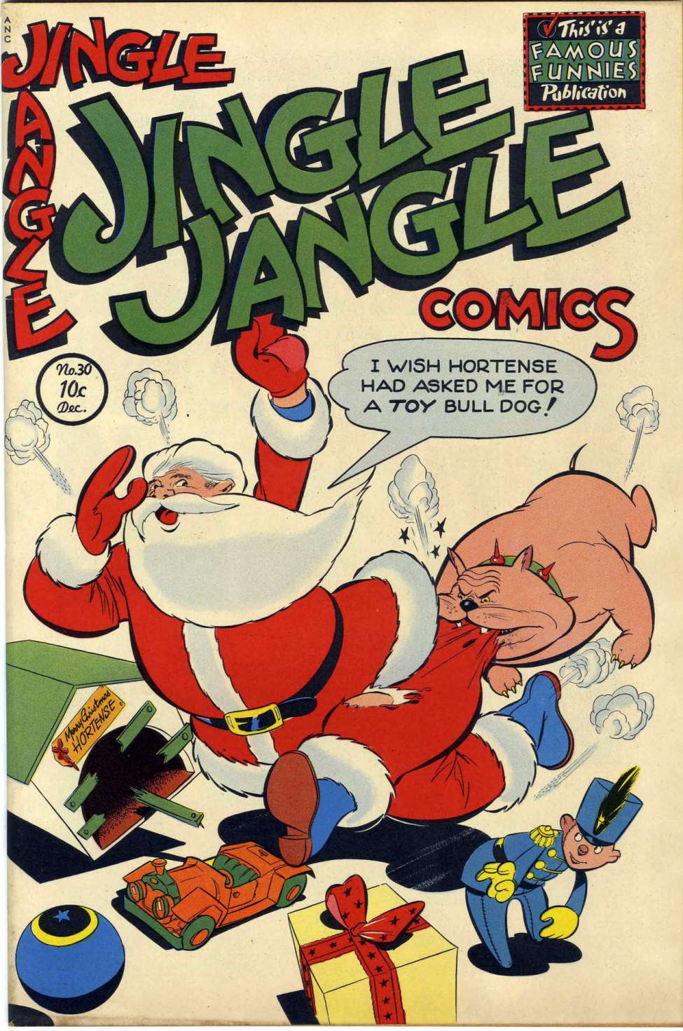 Comic Book Cover For Jingle Jangle Comics 30
