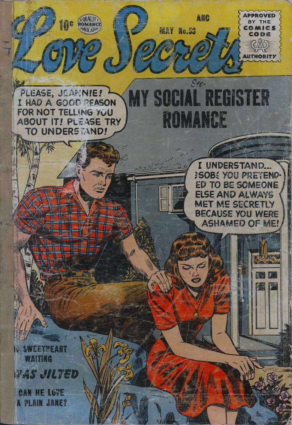 Comic Book Cover For Love Secrets 53