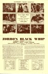 Cover For Zorro's Black Whip Pressbook