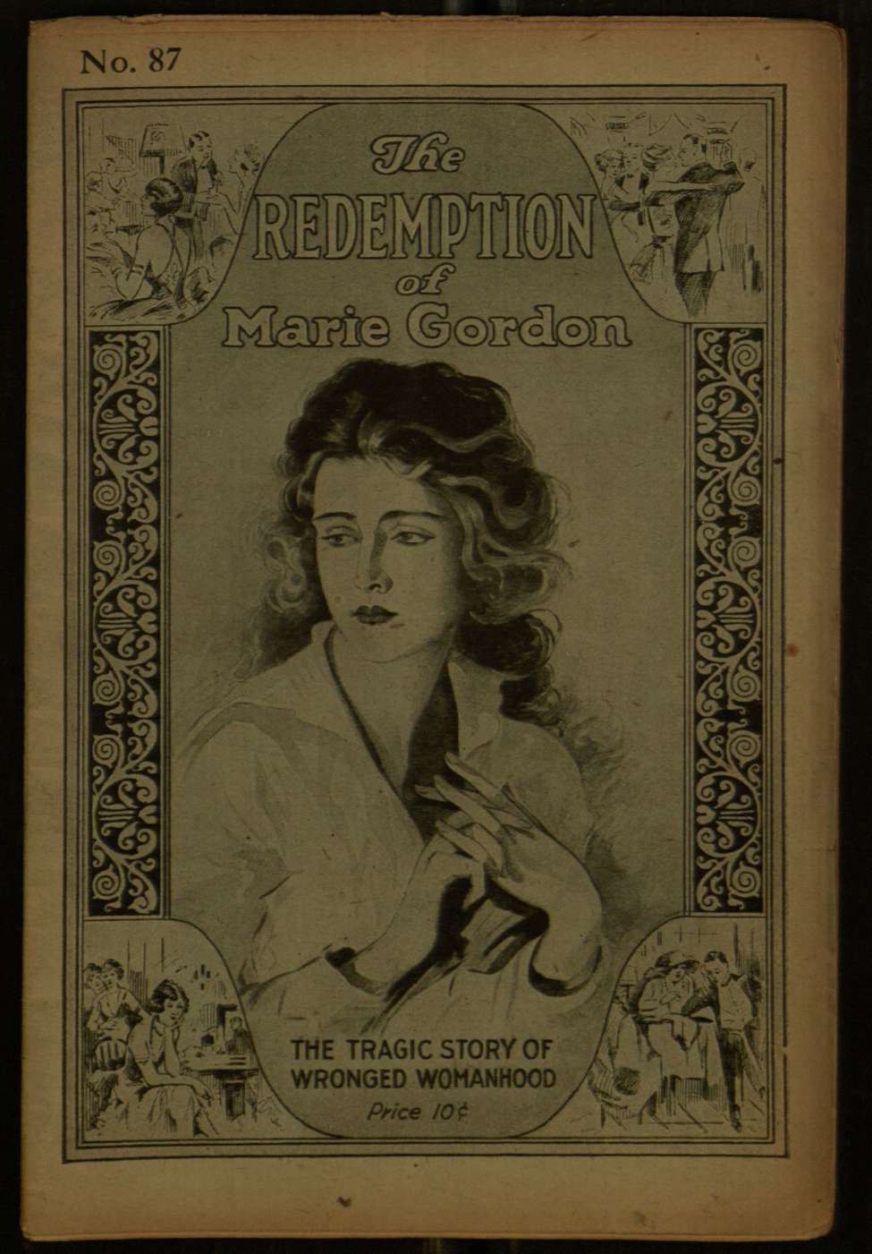 Book Cover For The Redemption of Marie Gordon 87 - Cora Lane Sherman