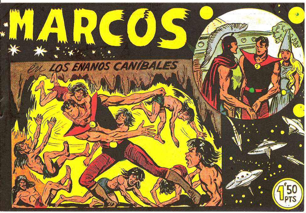 Comic Book Cover For Marcos 2 - Los Enanos Caníbales