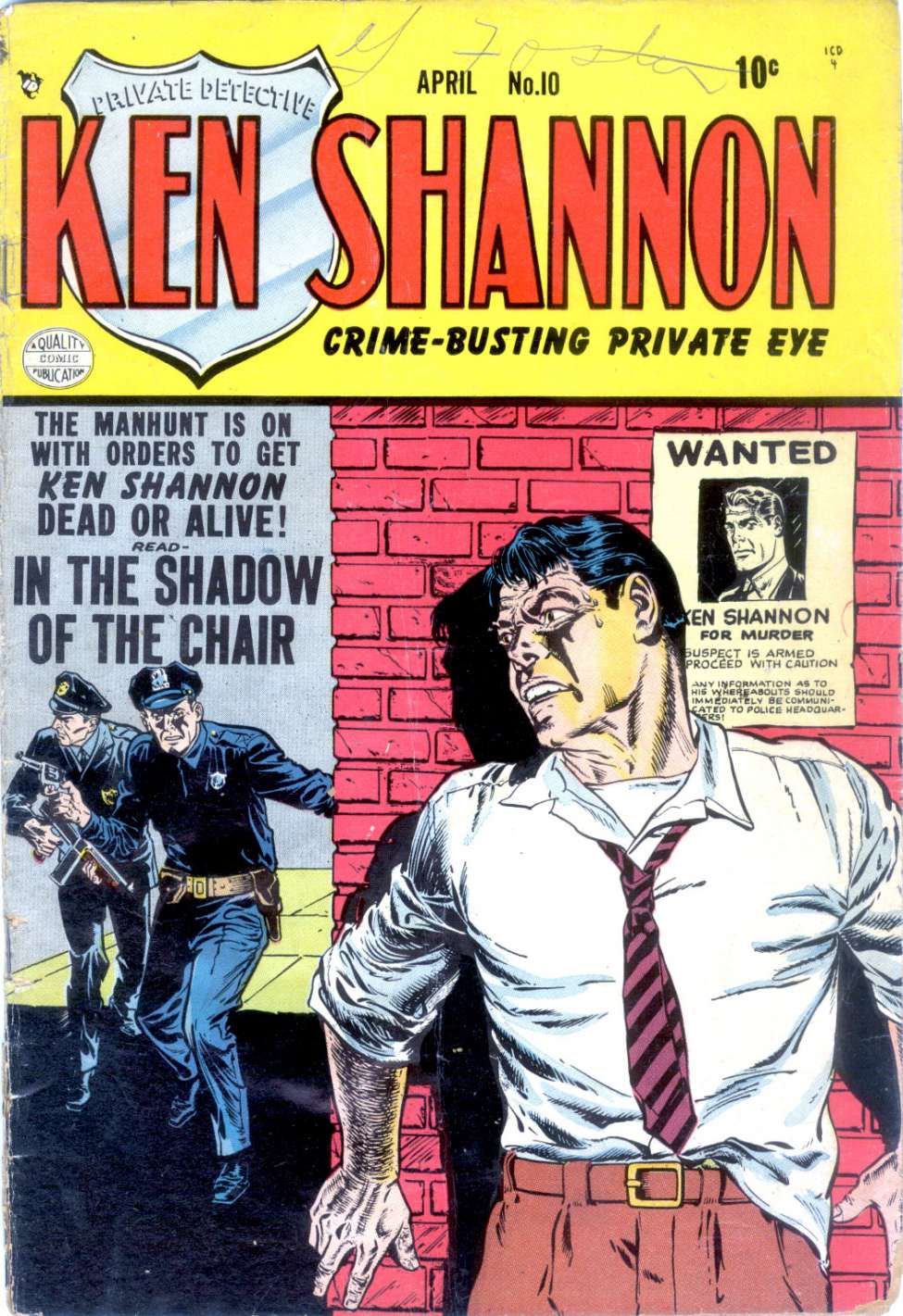 Book Cover For Ken Shannon 10
