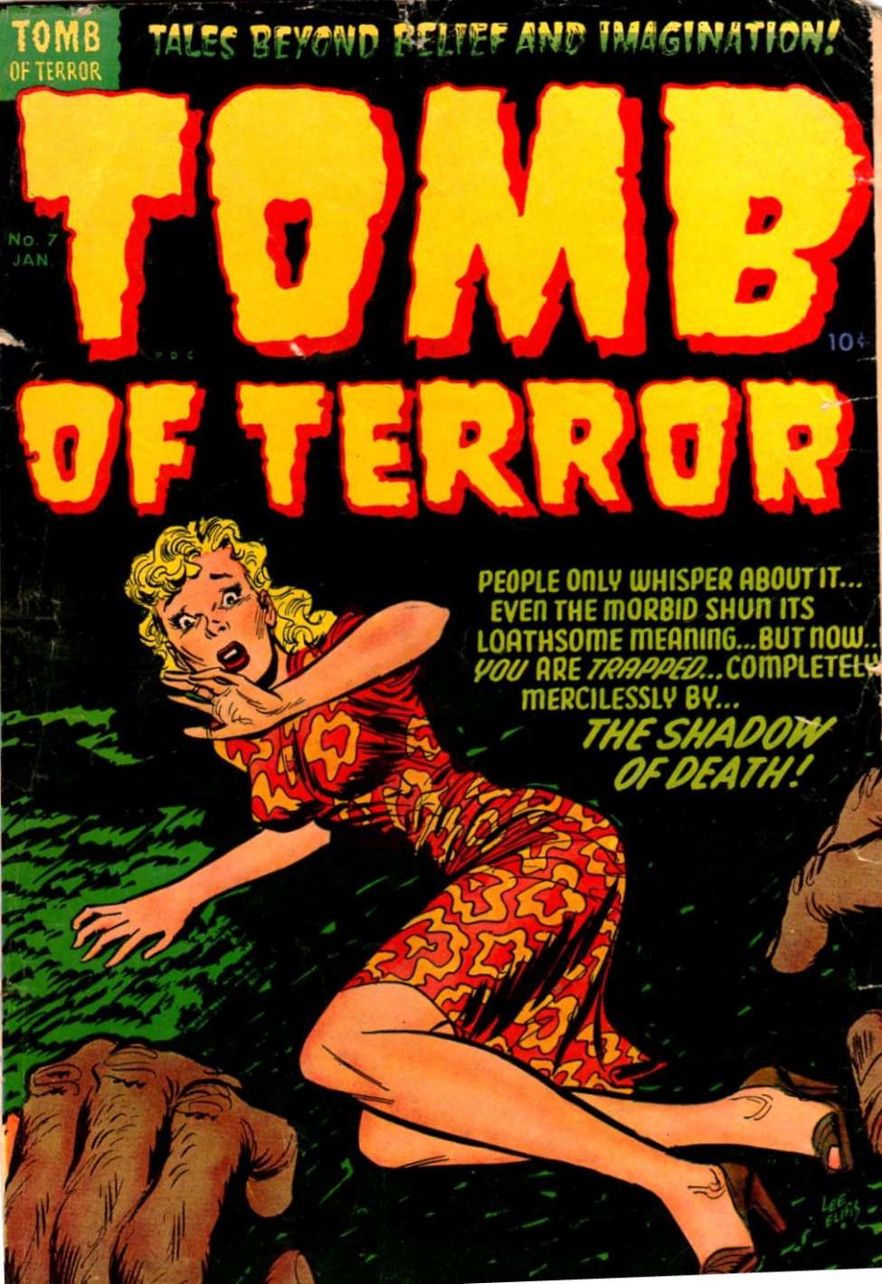 Comic Book Cover For Tomb of Terror 7