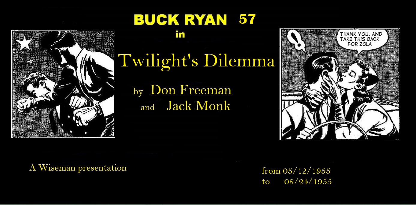 Comic Book Cover For Buck Ryan 57 - Twilight's Dilemma