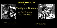 Large Thumbnail For Buck Ryan 57 - Twilight's Dilemma
