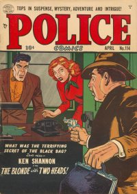 Large Thumbnail For Police Comics 114 - Version 2