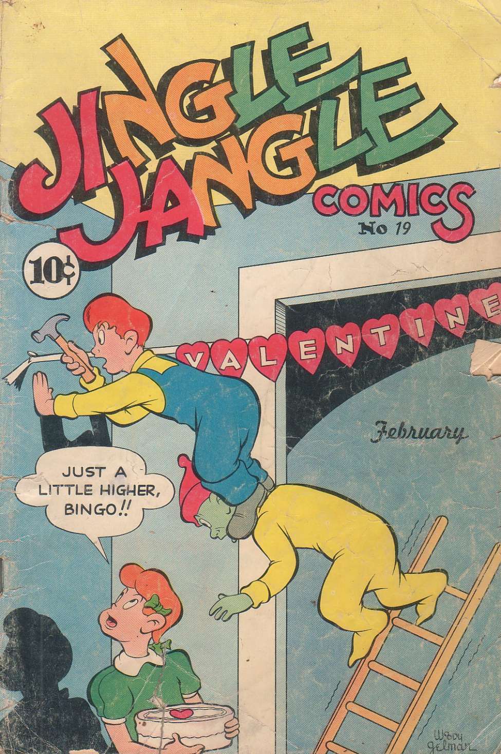 Comic Book Cover For Jingle Jangle Comics 19
