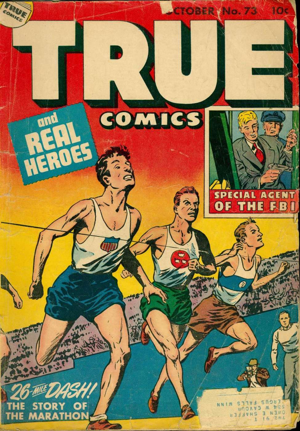 Book Cover For True Comics 73