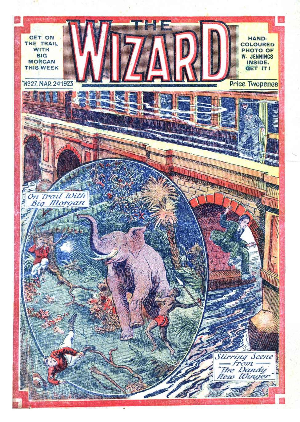 Comic Book Cover For The Wizard 27