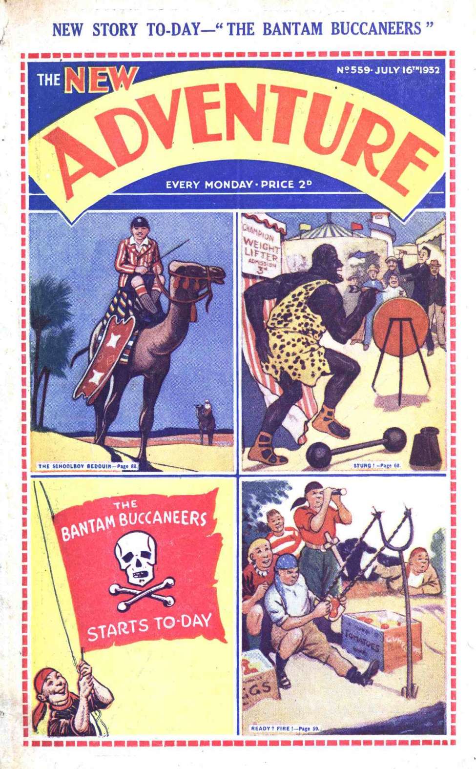 Comic Book Cover For Adventure 559
