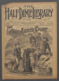 Large Thumbnail For Beadle's Half Dime Library 1050 - The One-Armed Sport