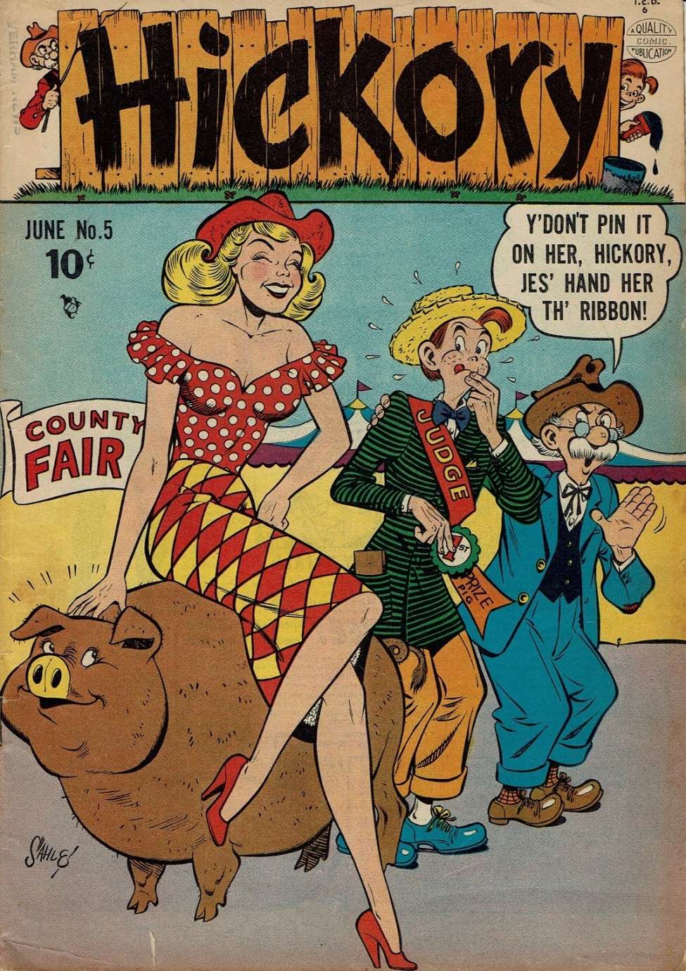 Comic Book Cover For Hickory 5