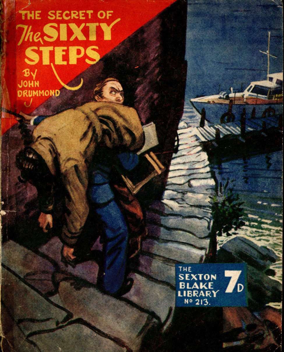 Comic Book Cover For Sexton Blake Library S3 213 - The Secret of the Sixty Steps