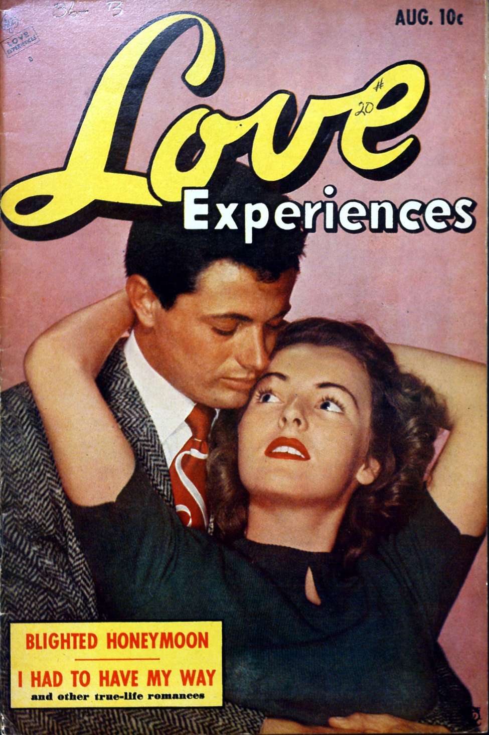 Book Cover For Love Experiences 20