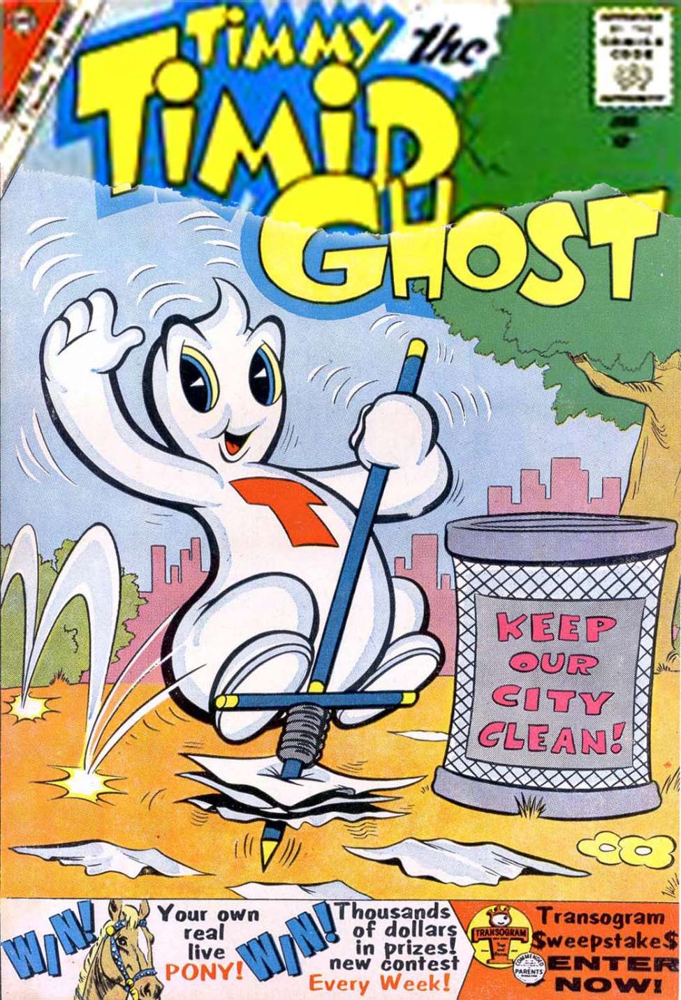 Book Cover For Timmy the Timid Ghost 21