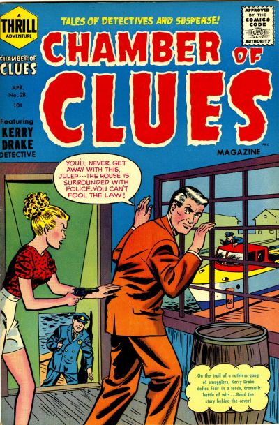 Comic Book Cover For Chamber of Clues 28