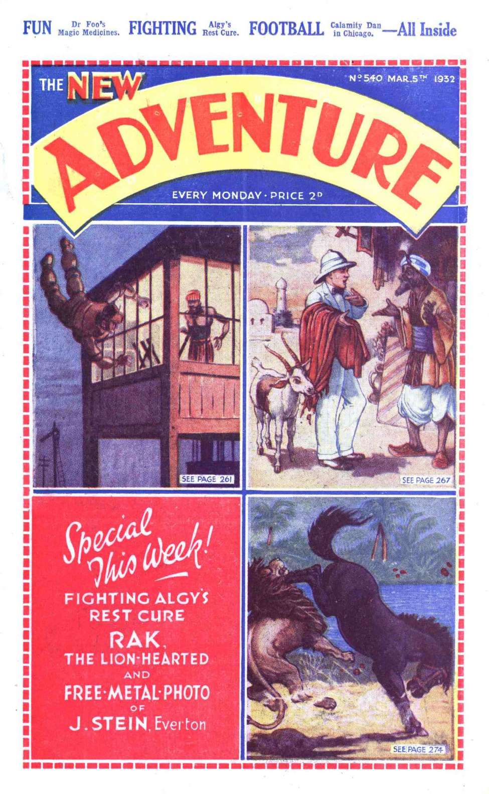 Book Cover For Adventure 540