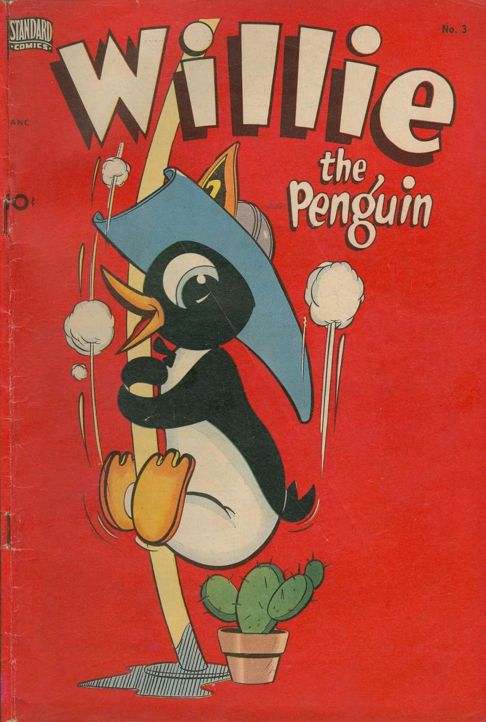 Book Cover For Willie the Penguin 3