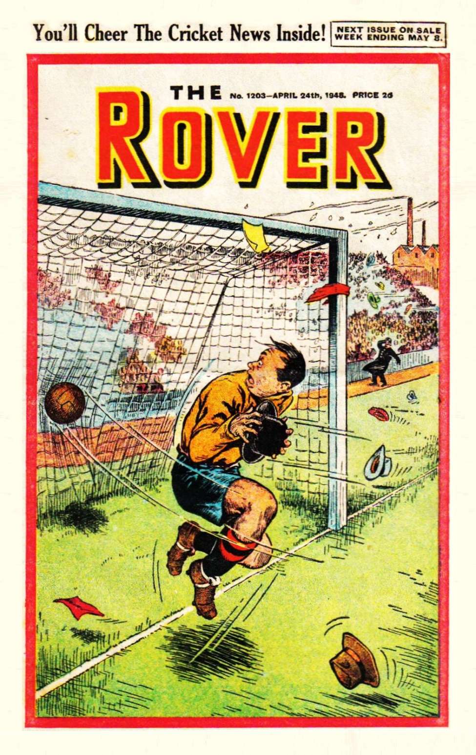 Comic Book Cover For The Rover 1203
