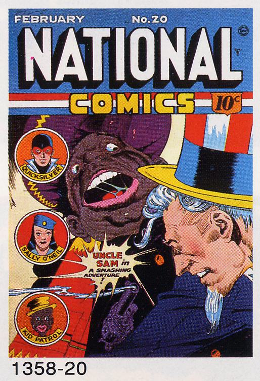 Comic Book Cover For National Comics 20