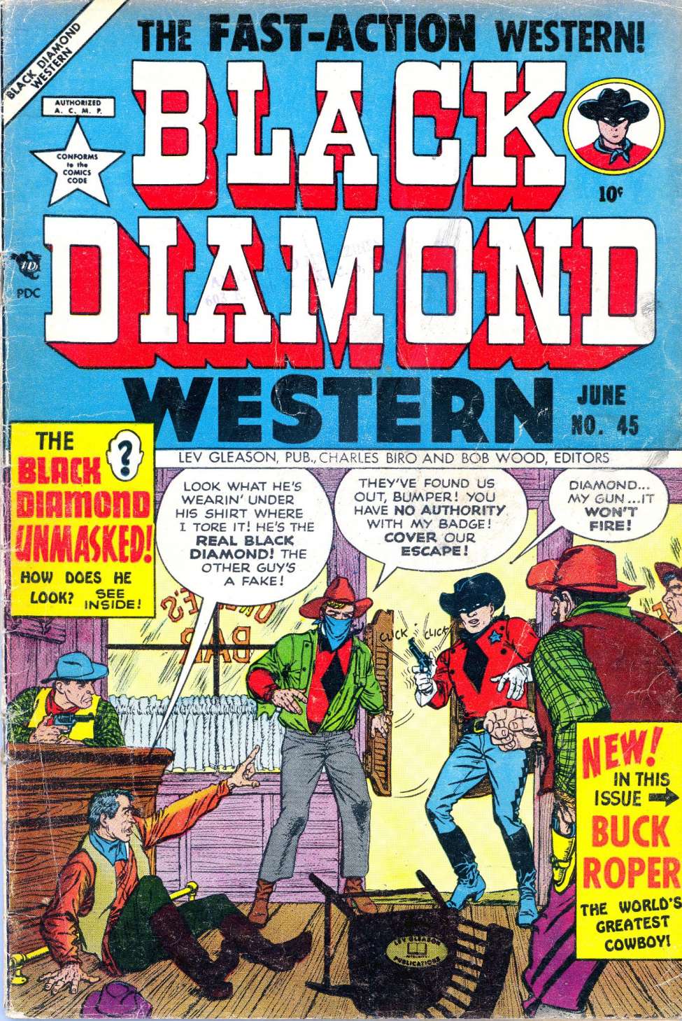 Book Cover For Black Diamond Western 45