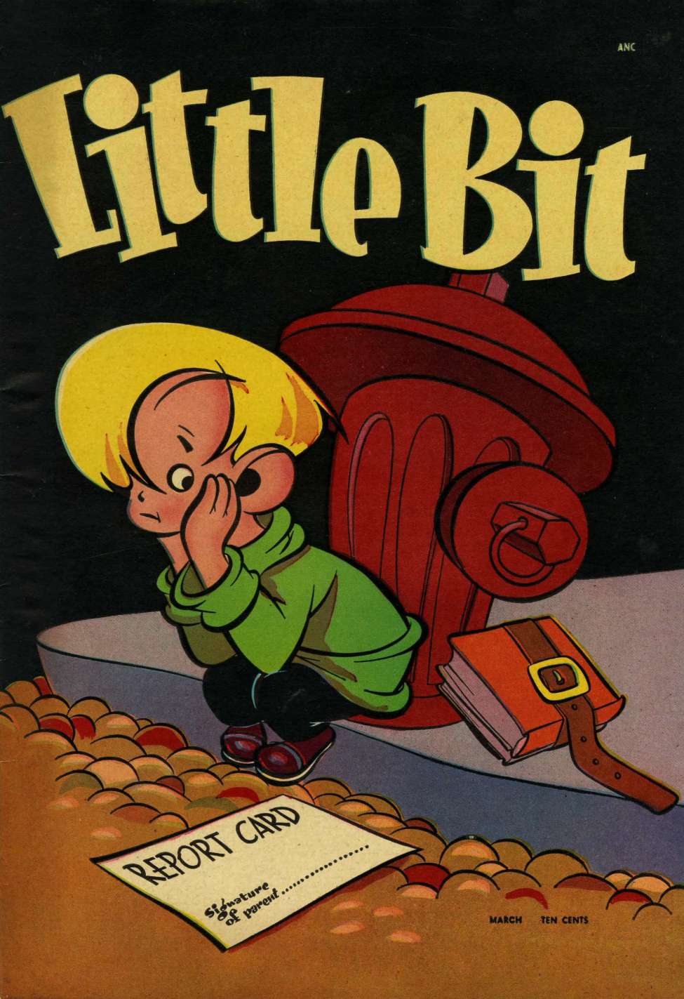 Comic Book Cover For Little Bit 1