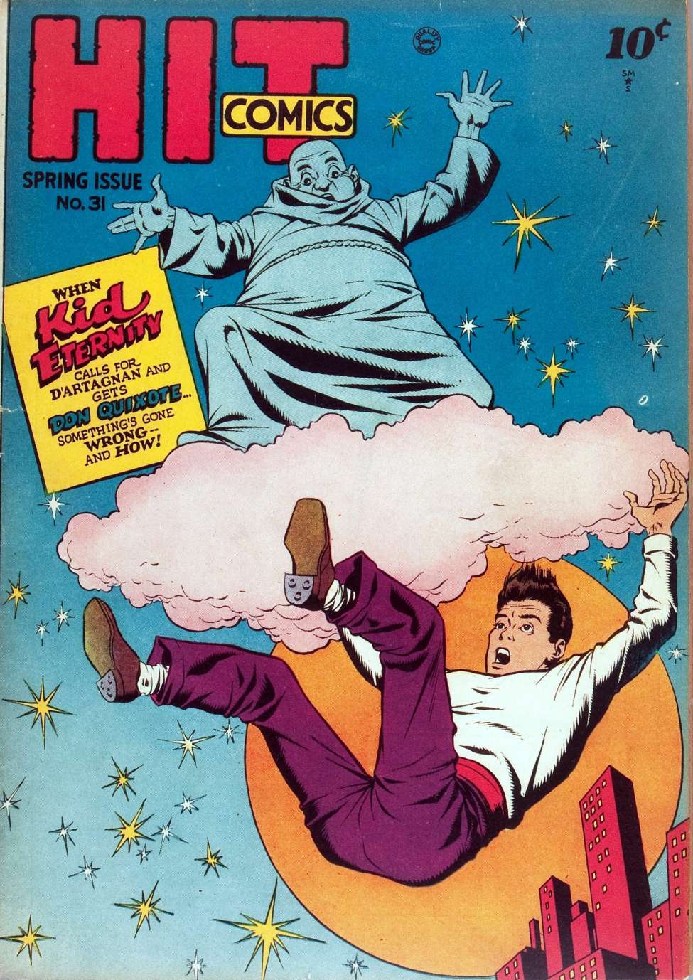 Comic Book Cover For Hit Comics 31