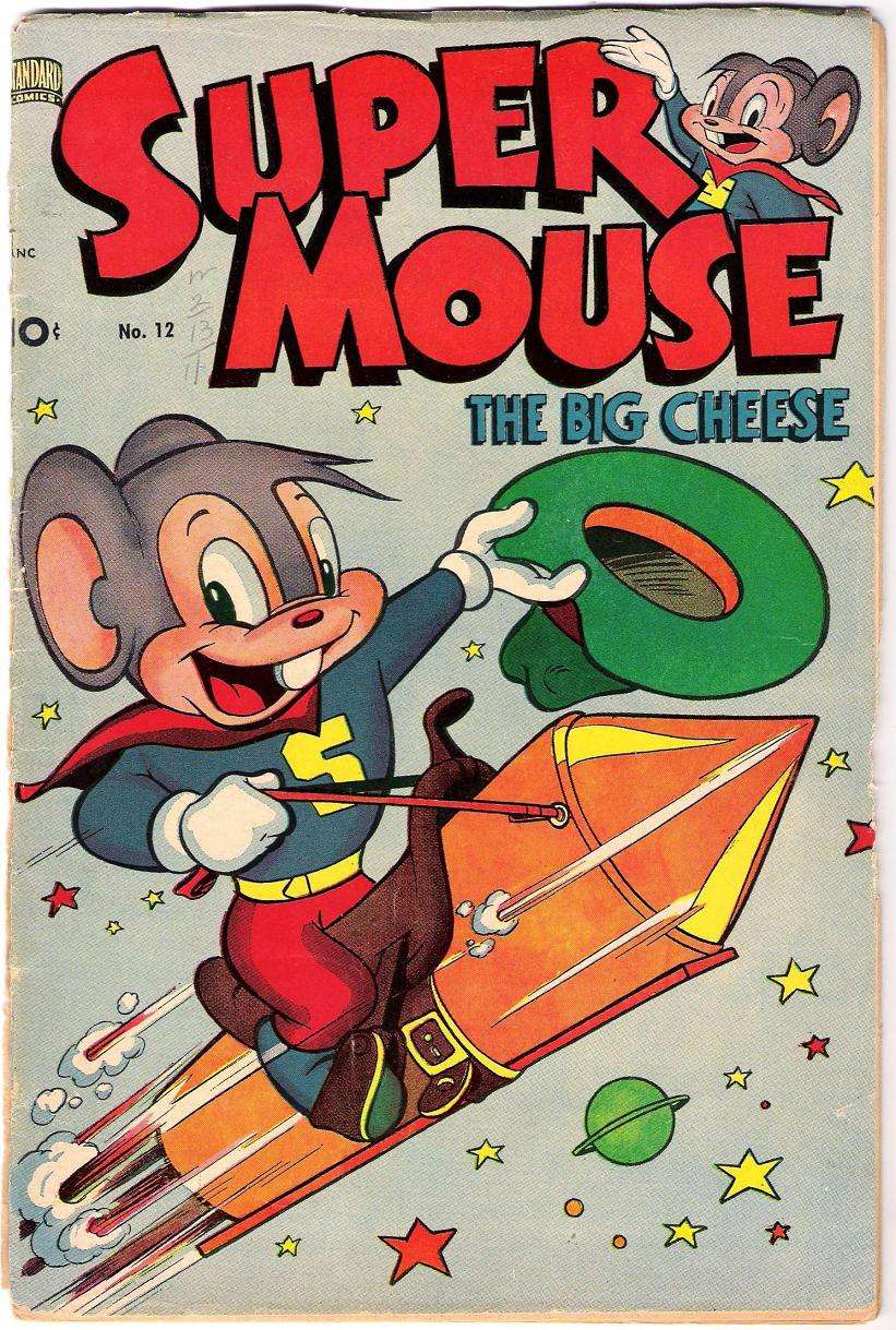 Comic Book Cover For Supermouse 12 - Version 1