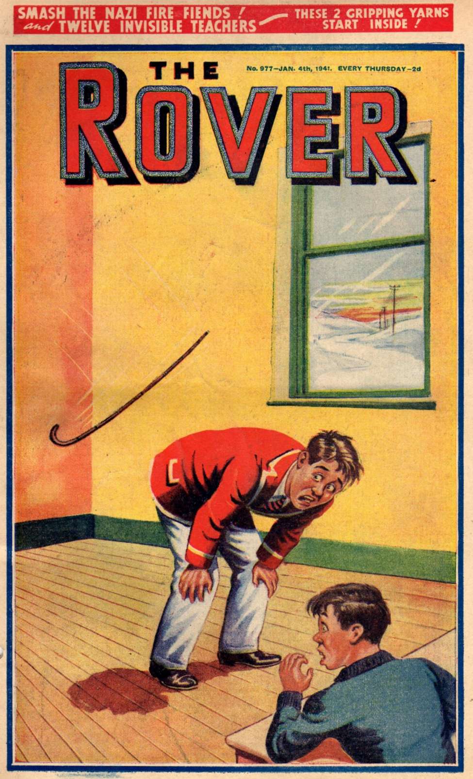 Comic Book Cover For The Rover 977