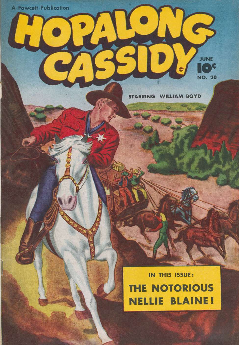 Comic Book Cover For Hopalong Cassidy 20