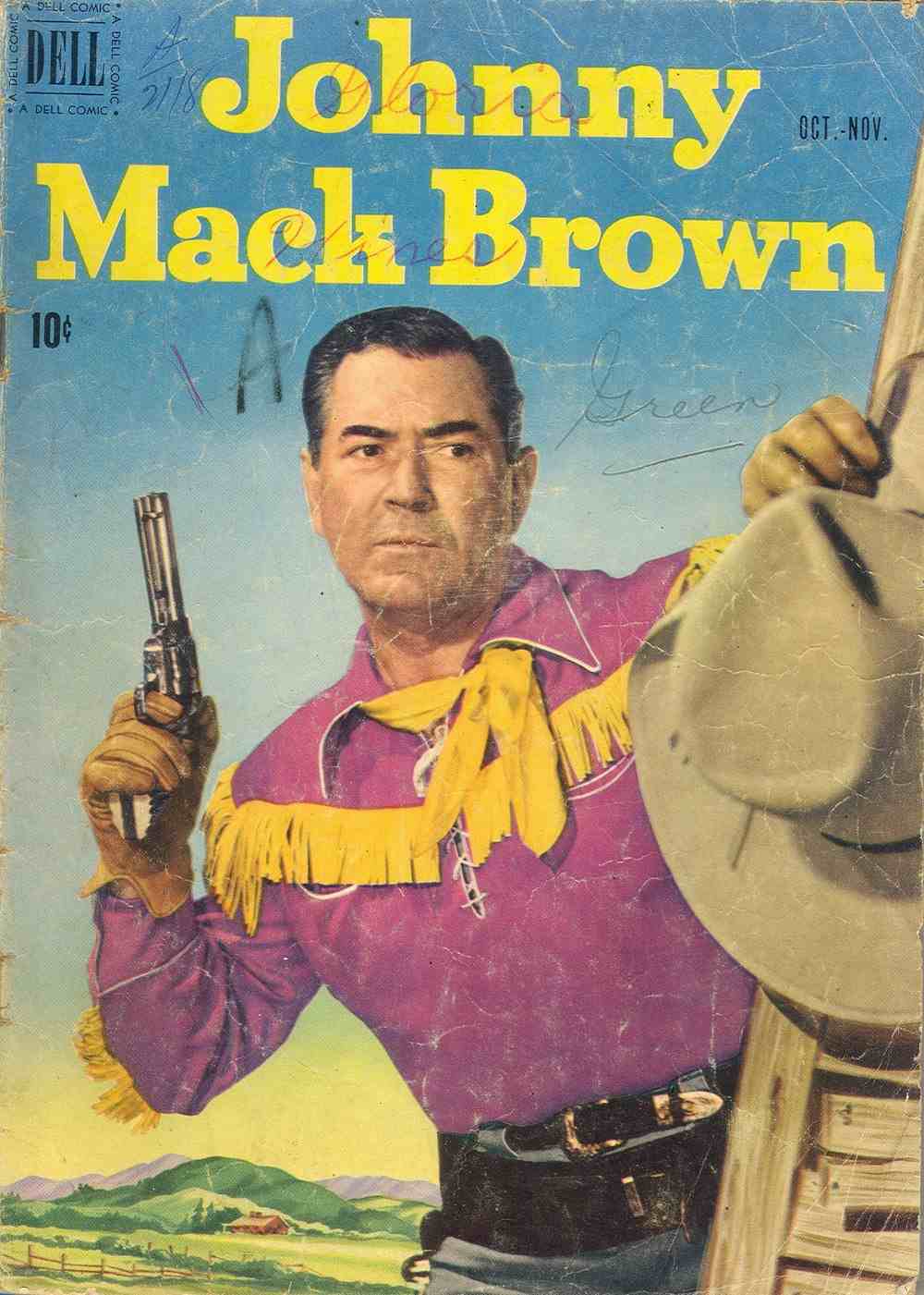 Comic Book Cover For Johnny Mack Brown 7