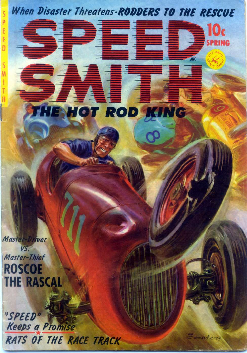 Comic Book Cover For Speed Smith 1