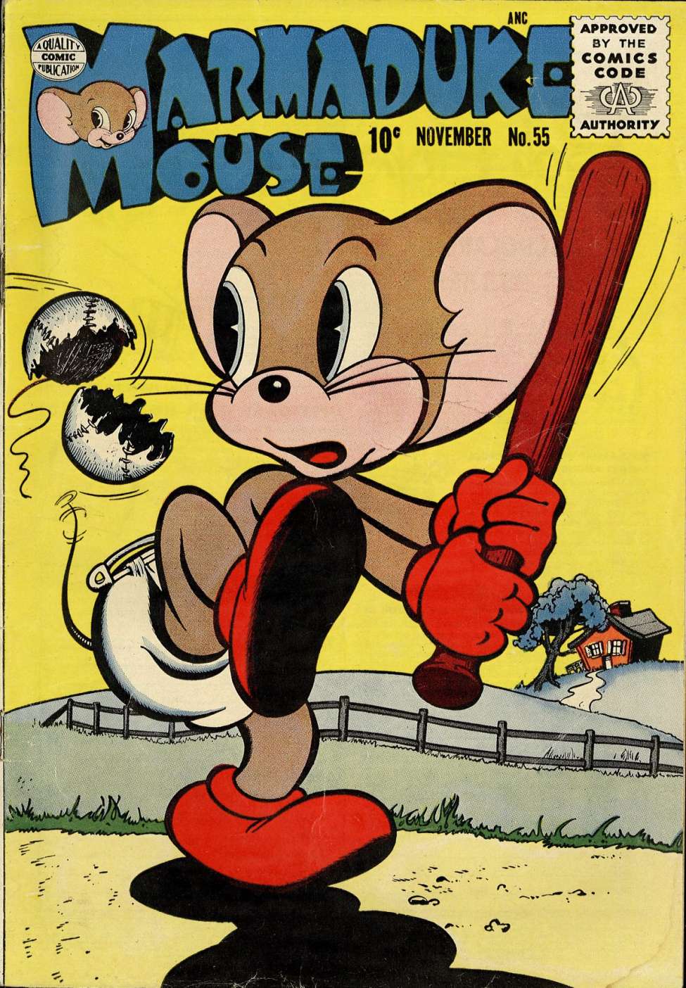Book Cover For Marmaduke Mouse 55
